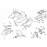 STREIFEN /  KOTFLUEGEL /  SITZBANK / SCHILDTRAEGER