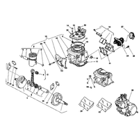 ZYLINDERKOPF / ZYLINDER / KOLBEN / KURBELWELLE