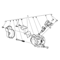 DROSSELKLAPPENKOERPER "MIKUNI / GANGSCHALTUNG
