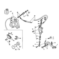 HAUPTBREMSZYLINDER VORNE / BREMSPEDAL