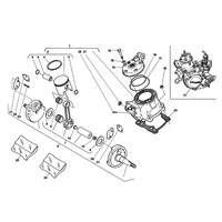 ZYLINDERKOPF /  ZYLINDER /  KOLBEN / KURBELWELLE