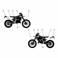 DEKOR FARBE ROT-SCHWARZ-WEISS