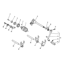SCHALTGABEL / SCHALTWELLE / SCHALTWALZE