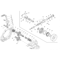 SCHALTGABEL / SCHALTWELLE / SCHALTWALZE