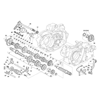 SCHALTGABEL / SCHALTWELLE / SCHALTWALZE  / GETRIEBE