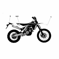 DEKOR FARBE ROT-WEISS-SCHWARZ