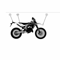 DEKOR FARBE ROT-WEISS-SCHWARZ