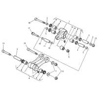 HEBELWERK / HINTERHAUFHAENGUNG