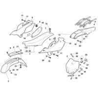STREIFEN / KOTFLUEGEL / SATTEL