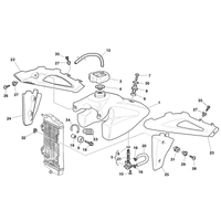 KRAFTSTOFFTANK /  FLANKE