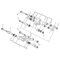 HEBELWERK HINTERHAUFHANGUNG