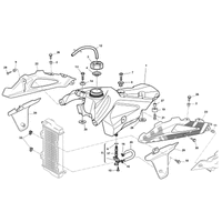 KRAFTSTOFFBEHALTER / FLANKE