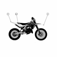 DEKOR FARBE ROT-WEISS-SCHWARZ