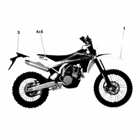 DEKOR FARBE ROT-WEISS-SCHWARZ