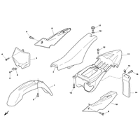 STREIFEN / KOTFLUEGEL / SATTEL