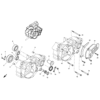 KURBELGEHAEUSE / GEHAEUSEDECKEL LINKS