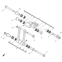 HINTERRADAUFHAENGUNG / HEBELWERK