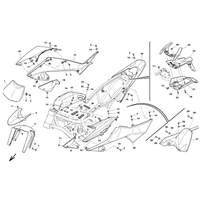 VERKLEIDUNG / KOTFLUEGEL / SATTEL