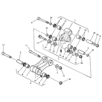 HEBELWERK HINTERHAUFHANGUNG