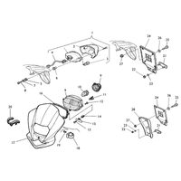 LAMPE /  SCHILDTRAEGER /  HUPE / SCHEINWERFERHALTER