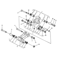 HEBELWERK HINTERHAUFHANGUNG