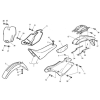 STREIFEN, KOTFLUGEL, SATTEL