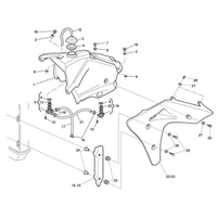 KRAFTSTOFFTANK /  FLANKE