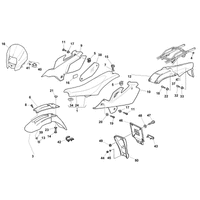 STREIFEN /  KOTFLUEGEL /  SITZBANK / SCHILDTRAEGER