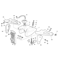 KRAFTSTOFFTANK /  FLANKE