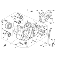 KURBELGEHAEUSE LINKS