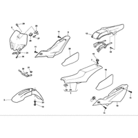 STREIFEN /  KOTFLUEGEL /  SATTEL / SCHILDTRAEGER