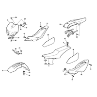 STREIFEN /  KOTFLUEGEL /  SATTEL / SCHILDTRAEGER