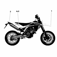 DEKOR FARBE ROT-WEISS-SCHWARZ