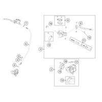 BETÄTIGUNG VORDERBREMSE