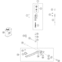 BETÄTIGUNG HINTERBREMSE