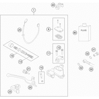 BETÄTIGUNG VORDERBREMSE
