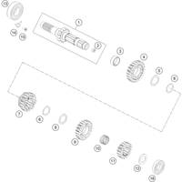 GETRIEBE I - ANTRIEBSWELLE