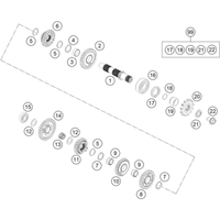 GETRIEBE II - ABTRIEBSWELLE