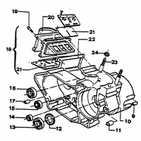 MOTORGEHAEUSE LINKS / EINLASS