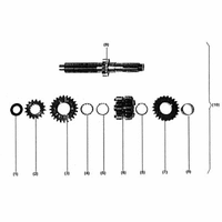 GETRIEBE / KUPPLUNGSWELLE
