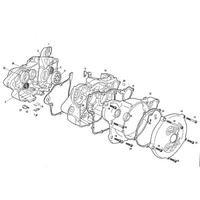 MOTORGEHAEUSE / KUPPLUNGSDECKEL RECHTS