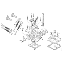 ZYLINDERKOPF / VENTILE / NOCKENWELLE