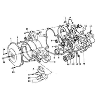 KUPPLUNGSDECKEL / MOTORGEHAEUSE RECHTS