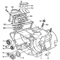 MOTORGEHAEUSE LINKS / EINLASS
