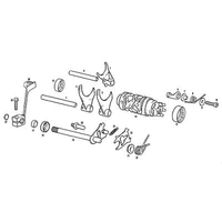 SCHALTWALZE / SCHALTGABEL / SCHALTHEBEL