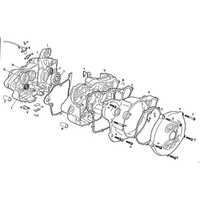 MOTORGEHAEUSE / KUPPLUNGSDECKEL RECHTS