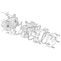 MOTORGEHAEUSE / KUPPLUNGSDECKEL RECHTS