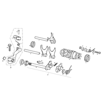 SCHALTHEBEL/ SCHALTWALZE/ SCHALTGABEL