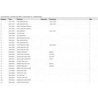 ABBILDUNG TEILNR TEILENAME DESCRIPTION VERWENDUNG MGE