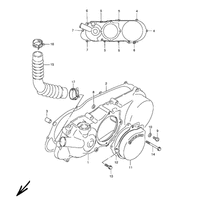 KURBELWELLENGEHAEUSEDECKEL LINKS